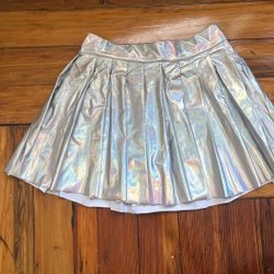 Holographic Skirt- Size Small 