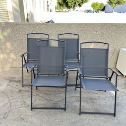 Outdoor Foldable Chair Set