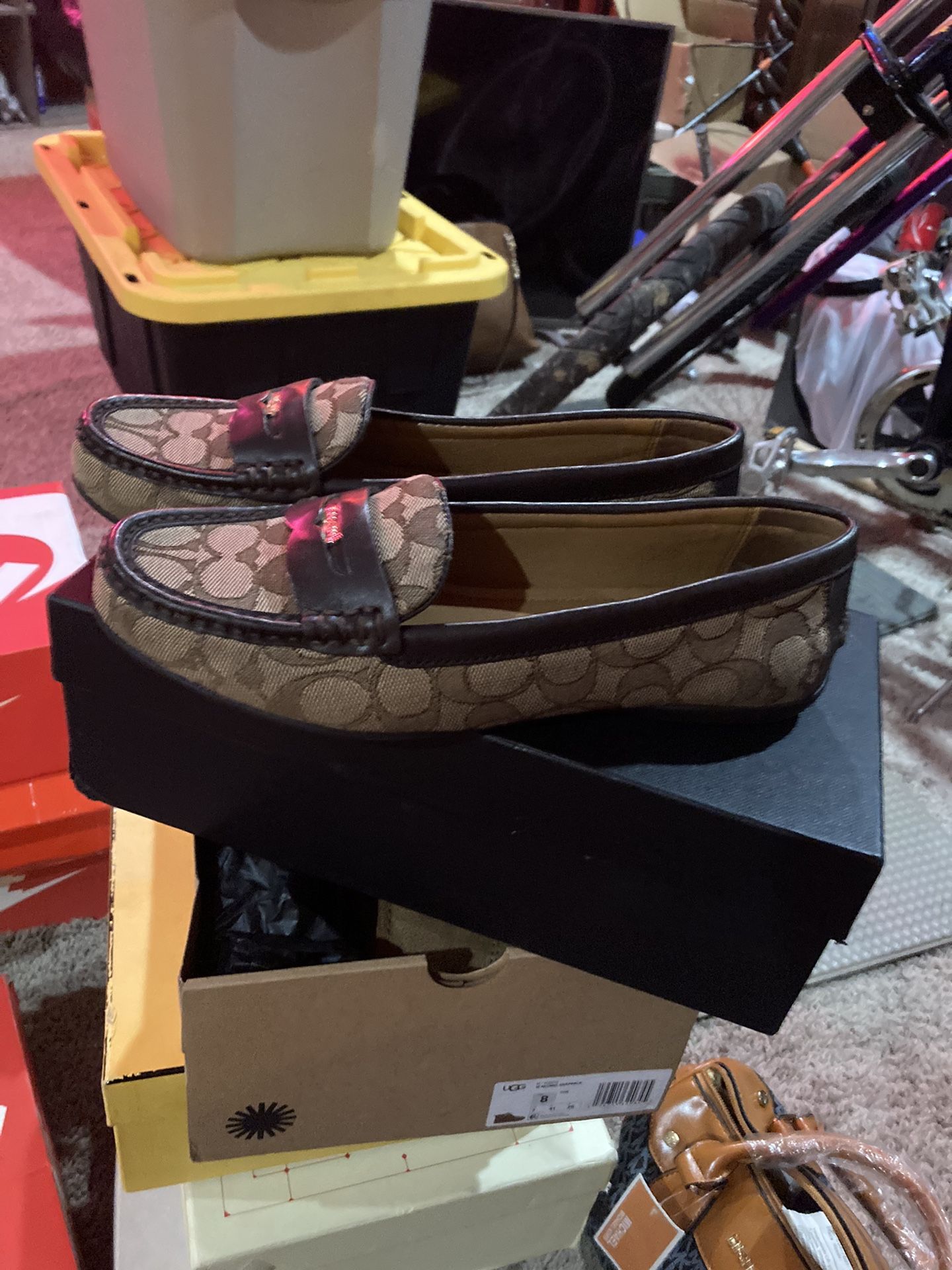 Coach Penny Loafers