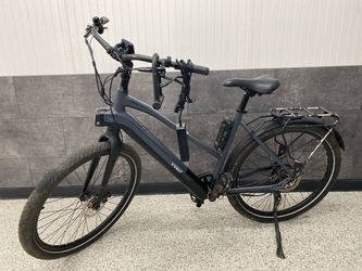 Vvolt Alpha Step-Through Electric Bike Slate Gray With Charger (A1D032749)