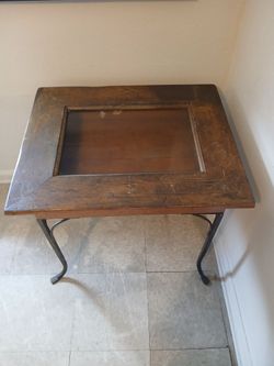 Rustic End Table