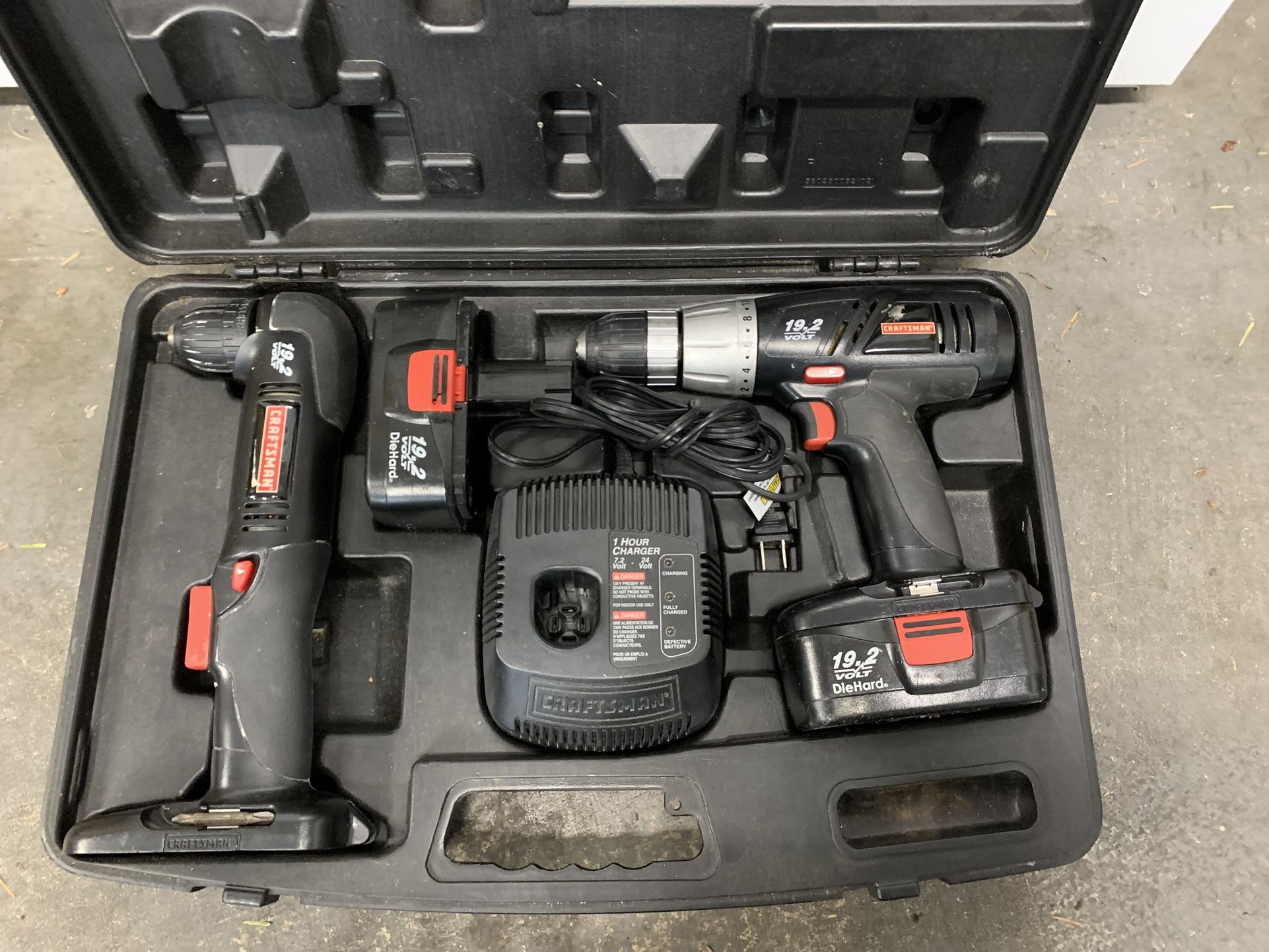 Craftsman Driver & Angle Drill Set