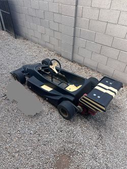 Vintage Funder Wheels Go Kart / Racing Kart Project