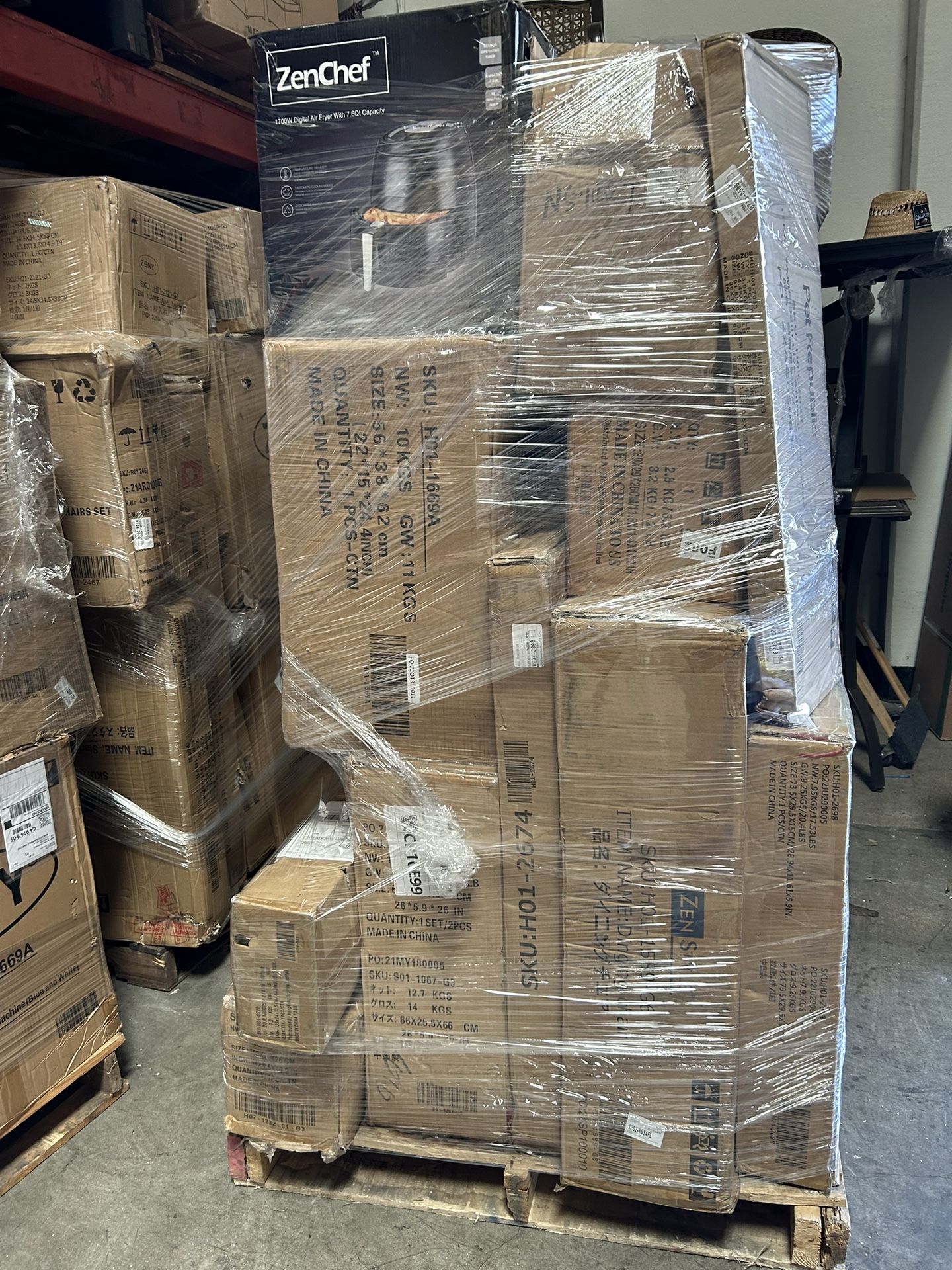 Wholesale Liquidation Pallets Return New Overstock Items for Sale in