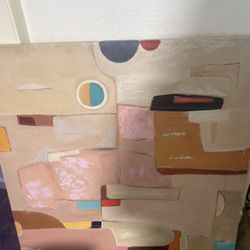 World Market Canvas Wall Art Print 