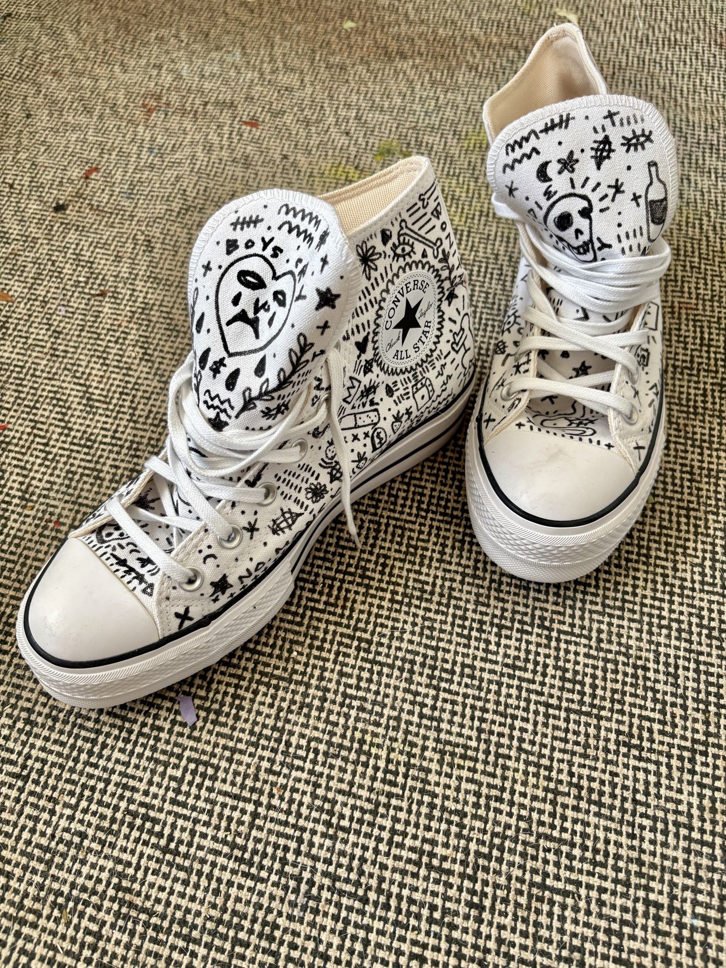 Customized Converse Sneakers