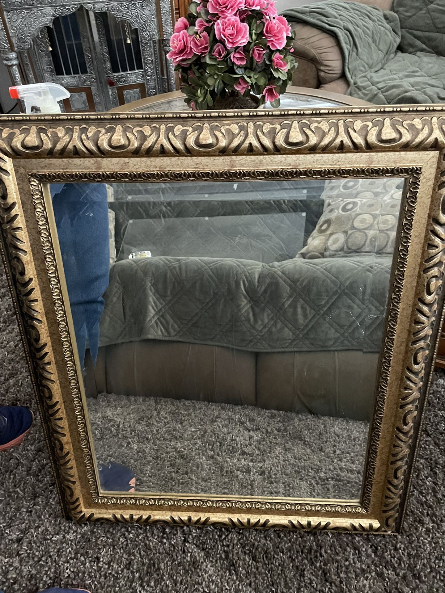 $50 Beautiful Mirror 26 inches X 30 Inches Tall 