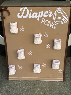 diaper pong