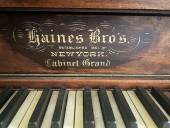 Haines Bros. Grand Piano