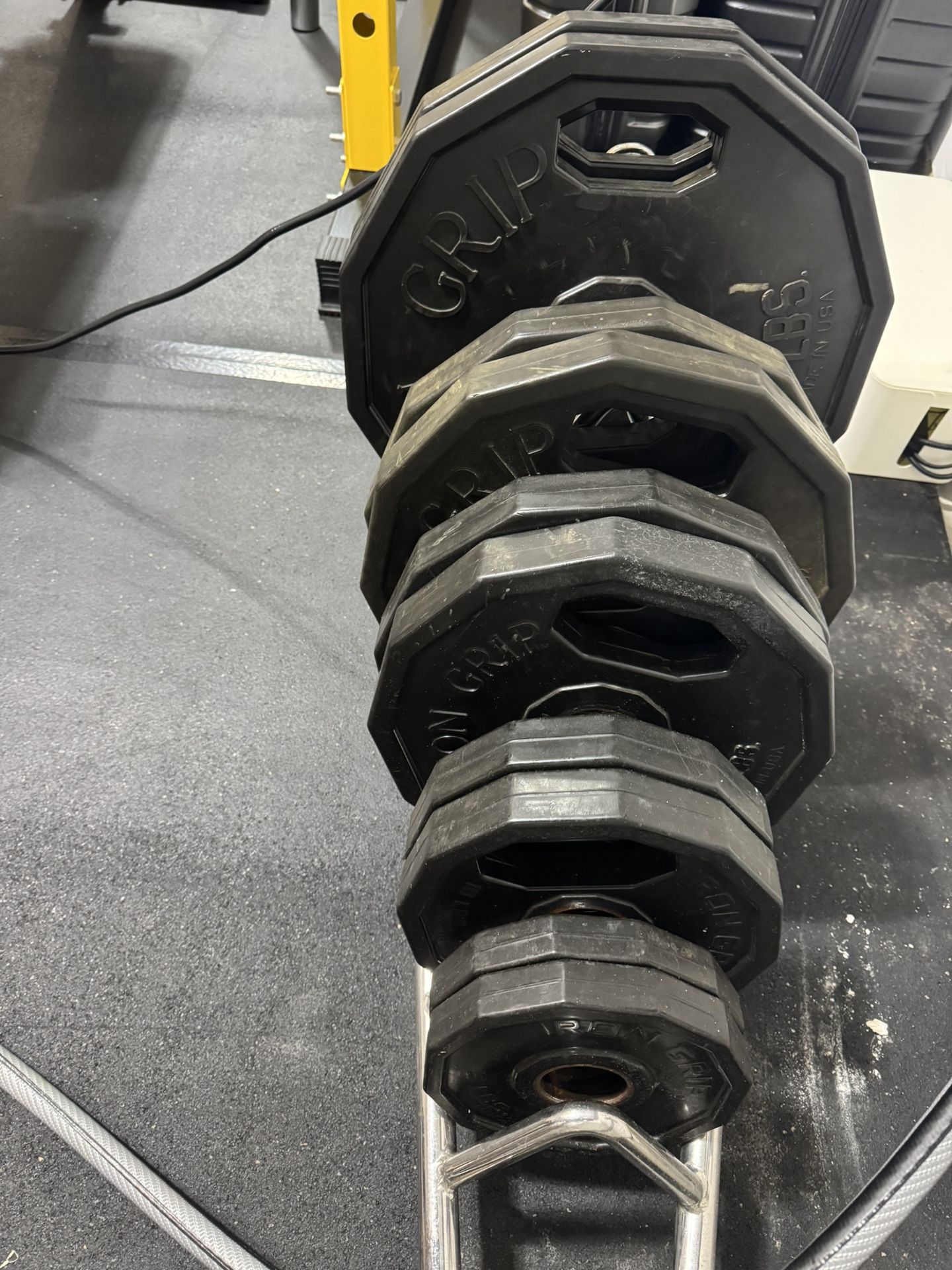 Weight Plates With Storage