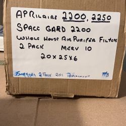 AprilAire 2200,2250 Air Furnace Filter Also 2200 Space Gard 2200. (2 Pack)