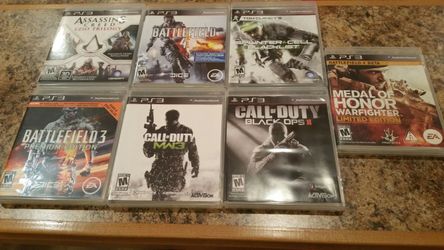 PS3 Consol + 6 games