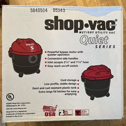 Shop Vac Brand New In Box 