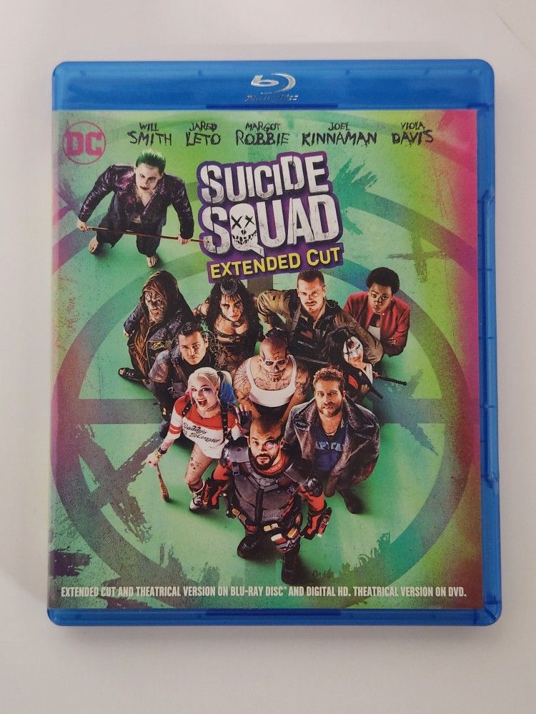 Suicide Squad Extended Cut Blu-ray