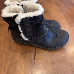 Women’s UGG warm lined leather boots Shipping available