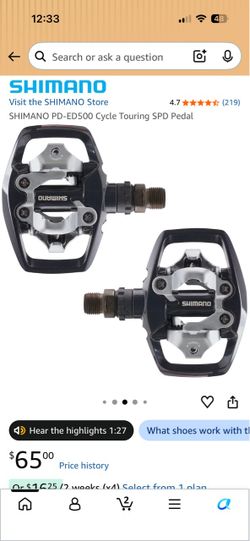 SHIMANO PD-ED 500 Cycle Touring SPD Pedal
