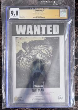 I Am Batman #1 CGC 9.8