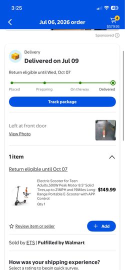 Electric scooter