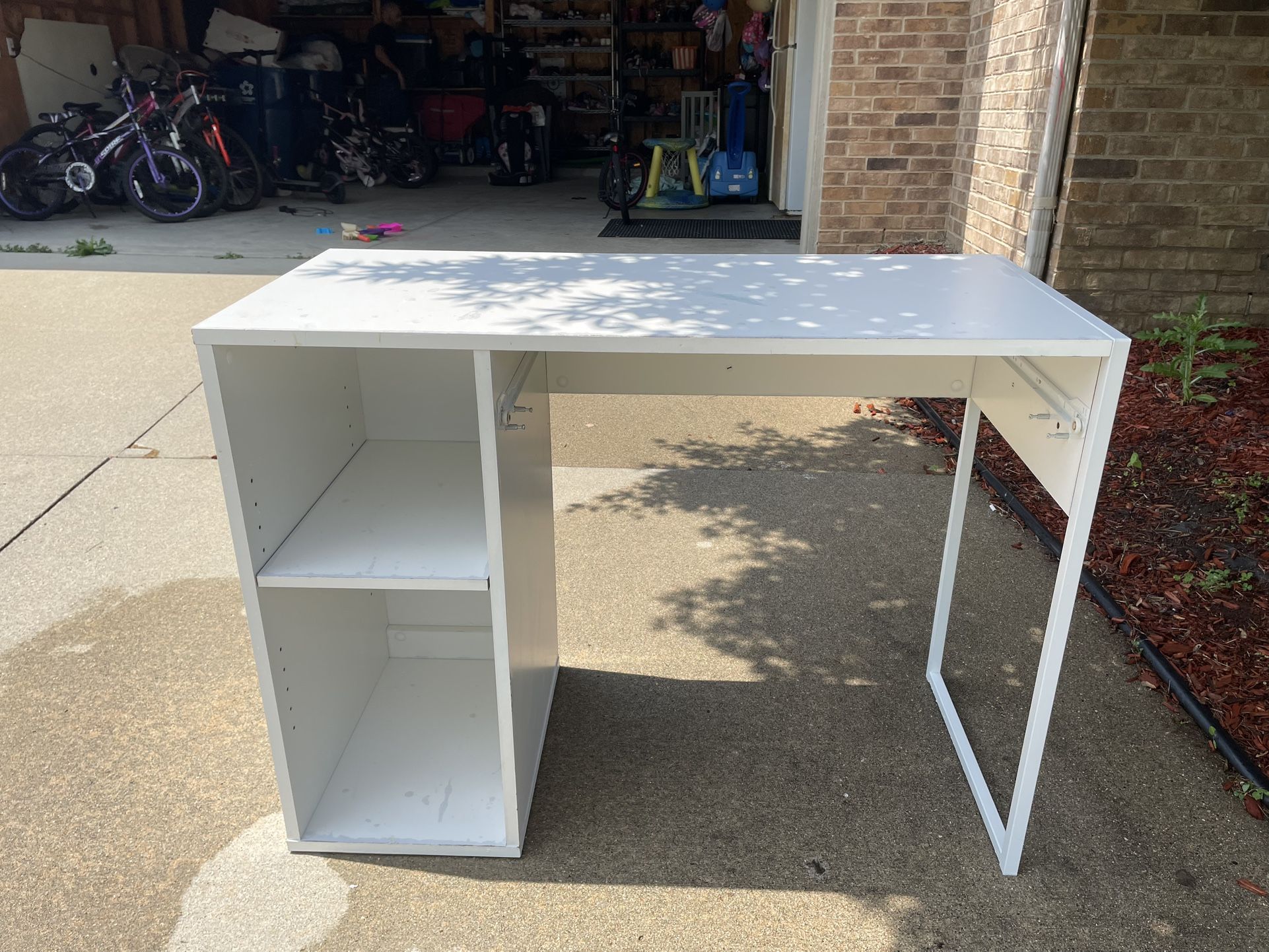 Random White Desk