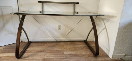 Glass Desk