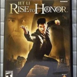 Jet Li’s - Rise To Honor - PS2 Game - $20