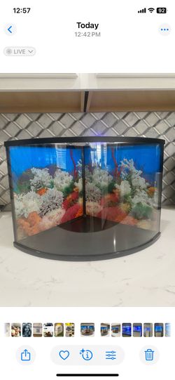 Fish Tank corner 6 Gallon