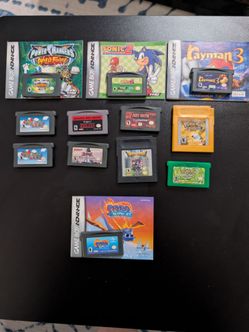 Nintendo Game Boy & Gameboy Advance Games