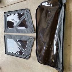 Jeep JK 2 door Bestop Soft top windows