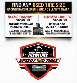 Used and brand new tires!