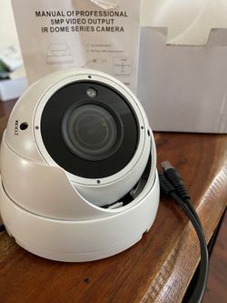 5 MP Video Output IR Dome Series Camara.