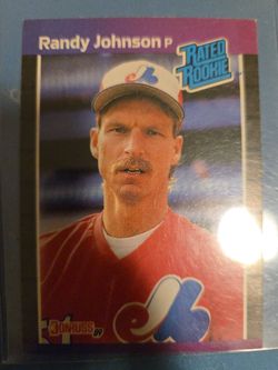 Randy Johnson Donruss Rookie Card