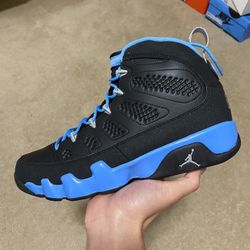 Size 10.5 - Air Jordan 9 Retro Slim Jenkins Black Blue 2012 