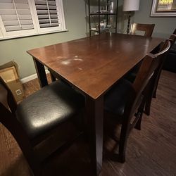 Wood Dining Room Set