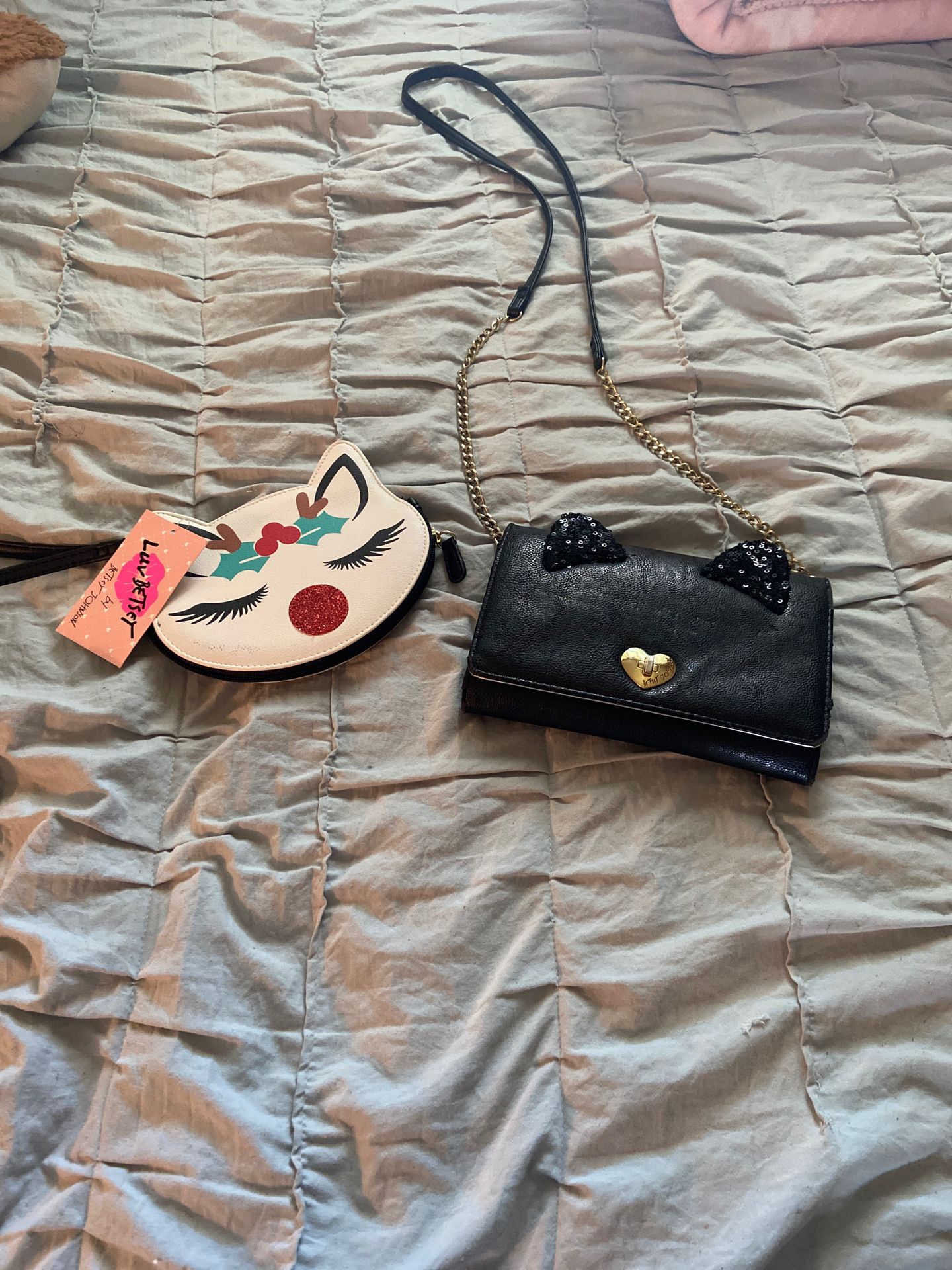 Two Betsy Johnson bags