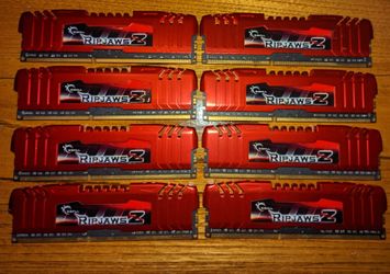G.Skill Ripjaws Z Series 32GB (8 X 4GB) DDR3 1866 Mhz Ram