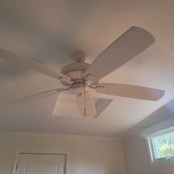Good Used New Condition Ceiling Fans Have Two $25 Each Work Great.