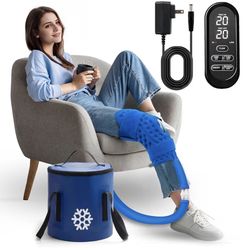 GALINAND Ice Machine for Knee After Surgery 2.0, Portable Cold Therapy Machine for Knee Replacement, Ice Therapy for Post Surgery, Cryotherapy System,