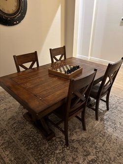 World Market Table and Chairs / Bench