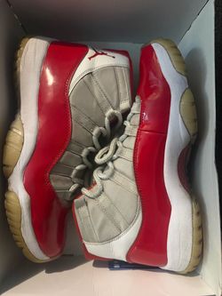 Air Jordan 11 Retro Cherry Red Sneakers