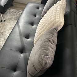 couch with cup holder