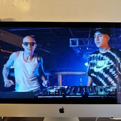 macOS Ventura 2017 iMac Retina 5K 27-inch 1TB 8GB RAM Radeon Pro 570 GPU 4GB CRACKED SCREEN BUT FULLY WORKING