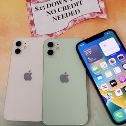 Apple IPhone 12 64GB T-mobile - Payment Plan Available For As Low As $25 
