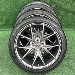 NICHE WHEELS & TIRES SET - 5x112 Bolt Pattern