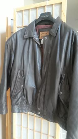 Men's Genuine Leather Jacket