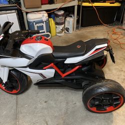 Kids 3 Wheel Motorcycle 