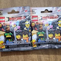 LEGO Collectable Minifigures Series The Ninjago Movie 71019 2 Pack