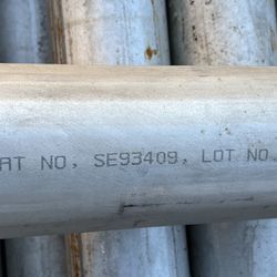 4” Scheduled 40 304 Stainless Steel Pipe