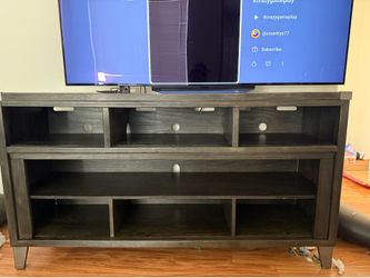 Large Grey/Brown TV Console