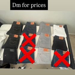 Levi 501’s $20 each pair (PICKUP ONLY)