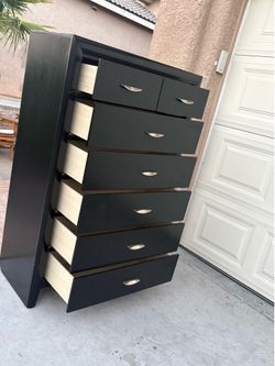 Dresser black excellent condition H54 W36 D16 free delivery